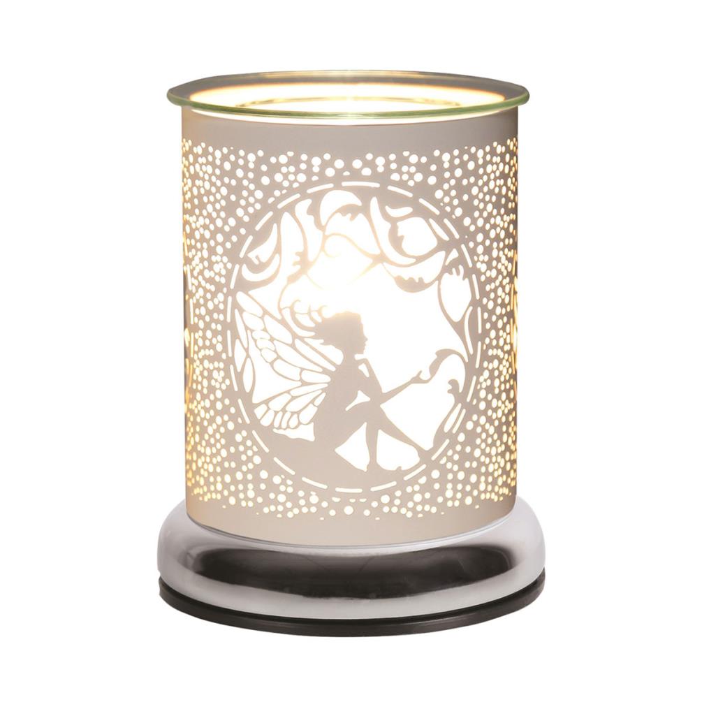 Aroma White Sitting Fairy Touch Electric Wax Melt Warmer £21.59